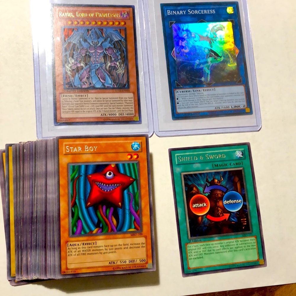 Over 50 1st Generation Yugioh Cards Lot